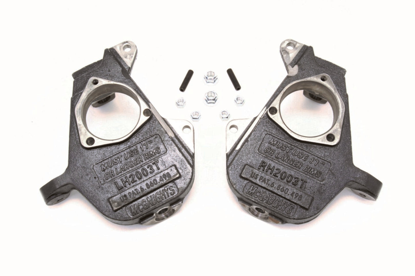 2 Inch Drop Spindles 1999-2006 Silverado/Sierra 1500 2WD/4WD with T-Style Spindles