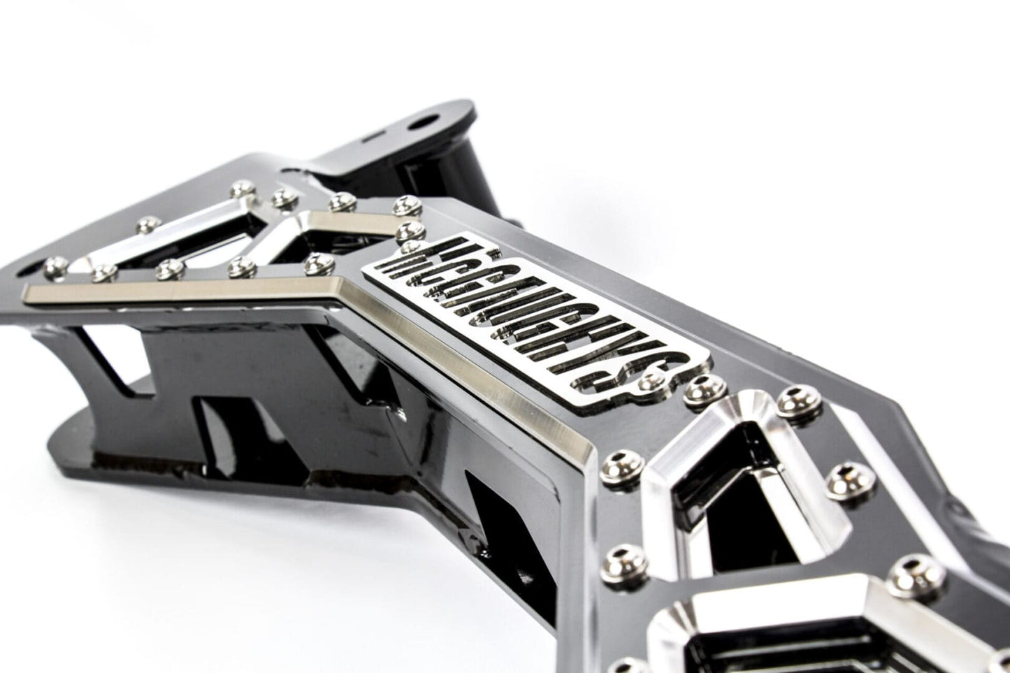 Billet Face Plate fits 7-9 Inch S/S Crossmember 2019-2026 Silverado/Sierra 1500 Black