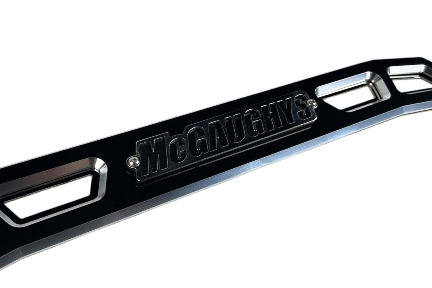 Billet Face Plate fits 4 Inch Crossmember 2020-2026 Silverado/Sierra 2500/3500 Black