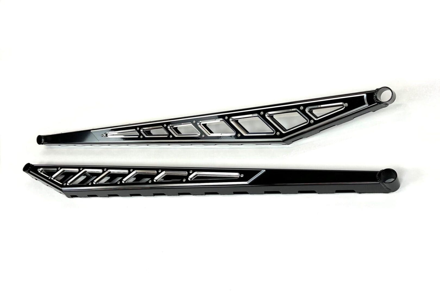 Billet Face Plates fits Traction Bars 2019-2026 Silverado/Sierra 1500 Black