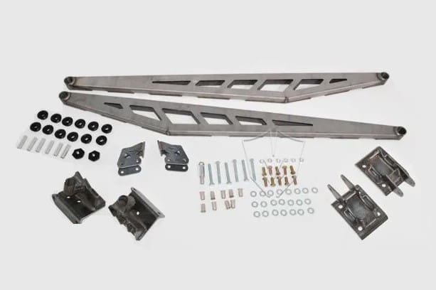 Traction Bar Kit 2002-2010 Silverado/Sierra 2500/3500 Raw Finish