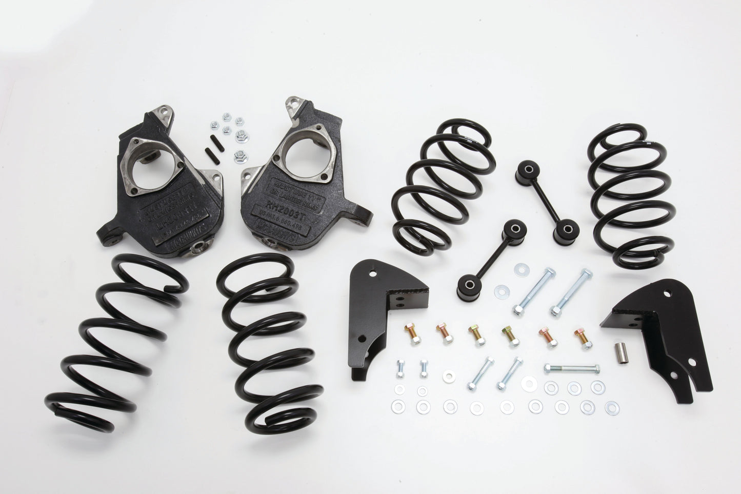 07T35D 07-13 2WD TAHOE/SUB/AVAL 3/5" DELUXE (spindles, keys, coils, track bar relocator, & sway bar end links), FACTORY SHOCKS=NOT AIR. Must use shorter rear shocks