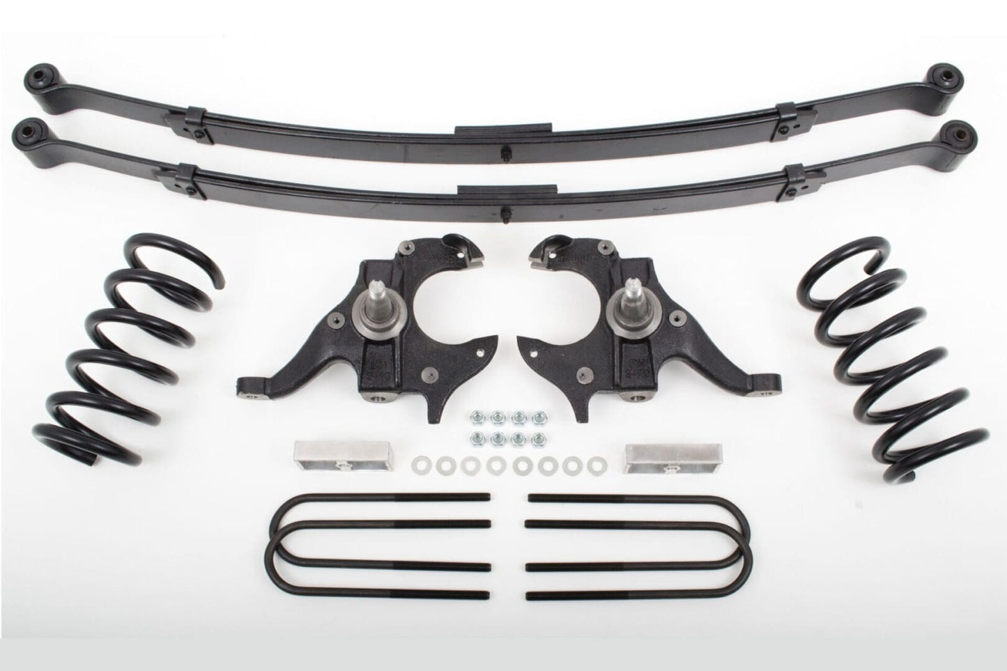 4/4 Inch Spindle/Leaf Spring Lowering Kit 1982-2003 S10/Sonoma 2WD Extended Cab