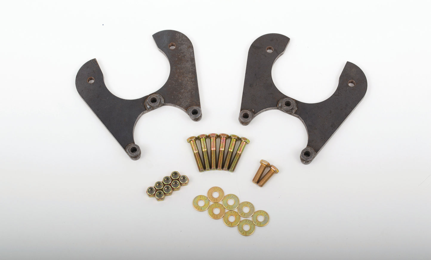 5564 REAR DISC BRKTS (BRACKETS FOR 1955-64 CHEVY FULLSIZE CARS FOR REAR DISC CONV.)