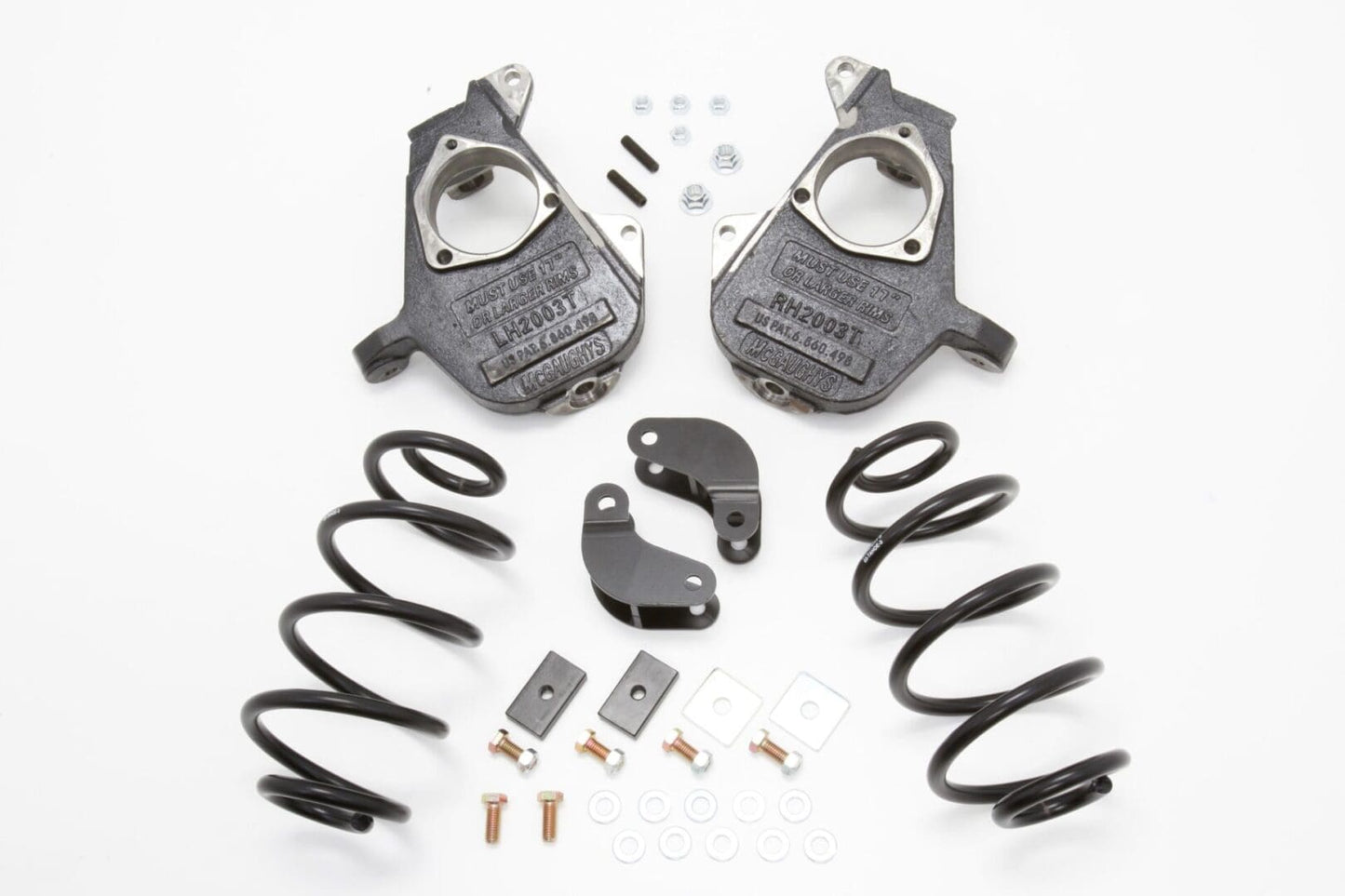 2/3 Inch Spindle Lowering Kit 2001-2006 Tahoe, Suburban, Yukon, and Yukon XL 2WD/4WD Light Duty