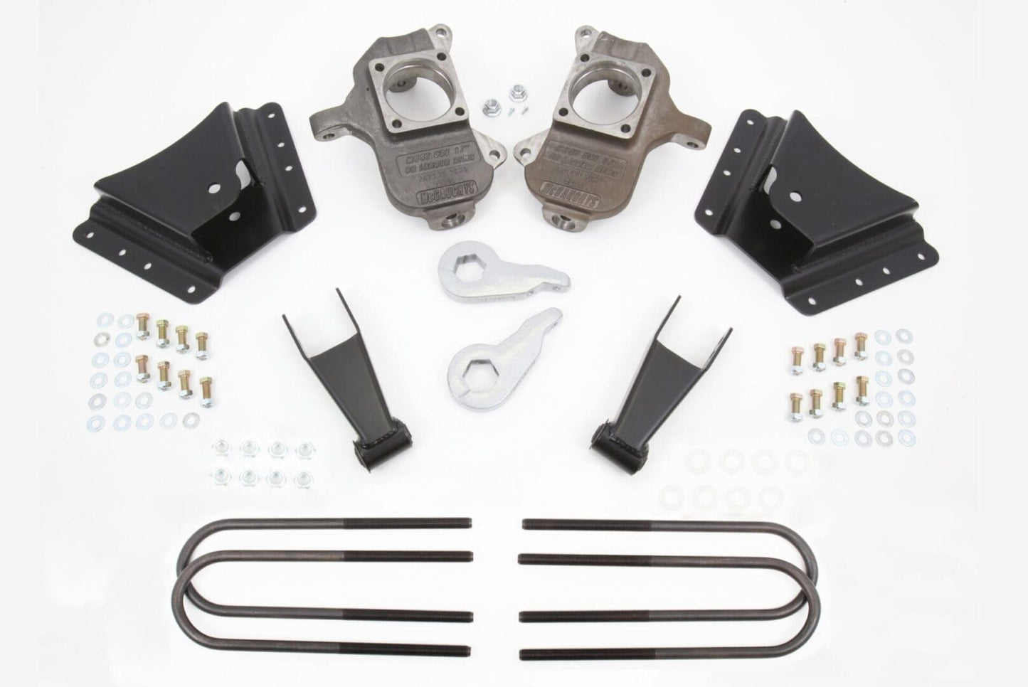 3-4/3-5 Inch Spindle Lowering Kit 2002-2010 Silverado/Sierra 3500 2WD