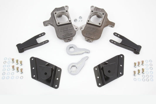 3-4/3-5 Inch Spindle Lowering Kit 2002-2010 Silverado/Sierra 2500/3500 2WD