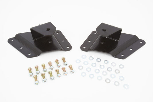 3 Inch Drop Hangers 2002-2010 Silverado/Sierra 3500 2WD/4WD with 8 Hole Hangers