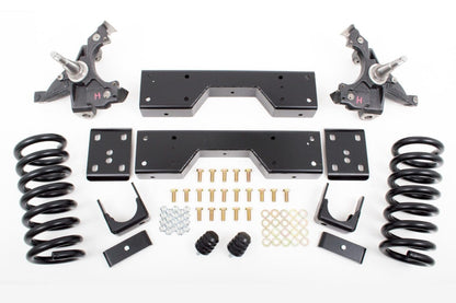 4/6 Inch Spindle Lowering Kit 1988-1998 C1500/Sierra 1500 2WD Light Duty