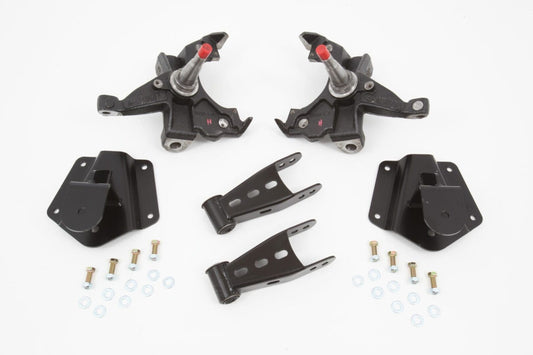2/4 Inch Spindle Lowering Kit 1995-2000 4-Door Tahoe, Suburban, & Yukon 2WD Heavy Duty