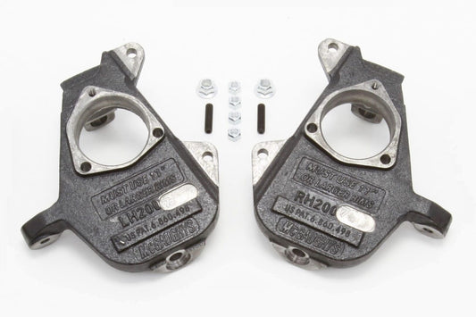 2 Inch Drop Spindles 2007-2013 Silverado/Sierra  1500/Tahoe/Yukon 2WD/4WD