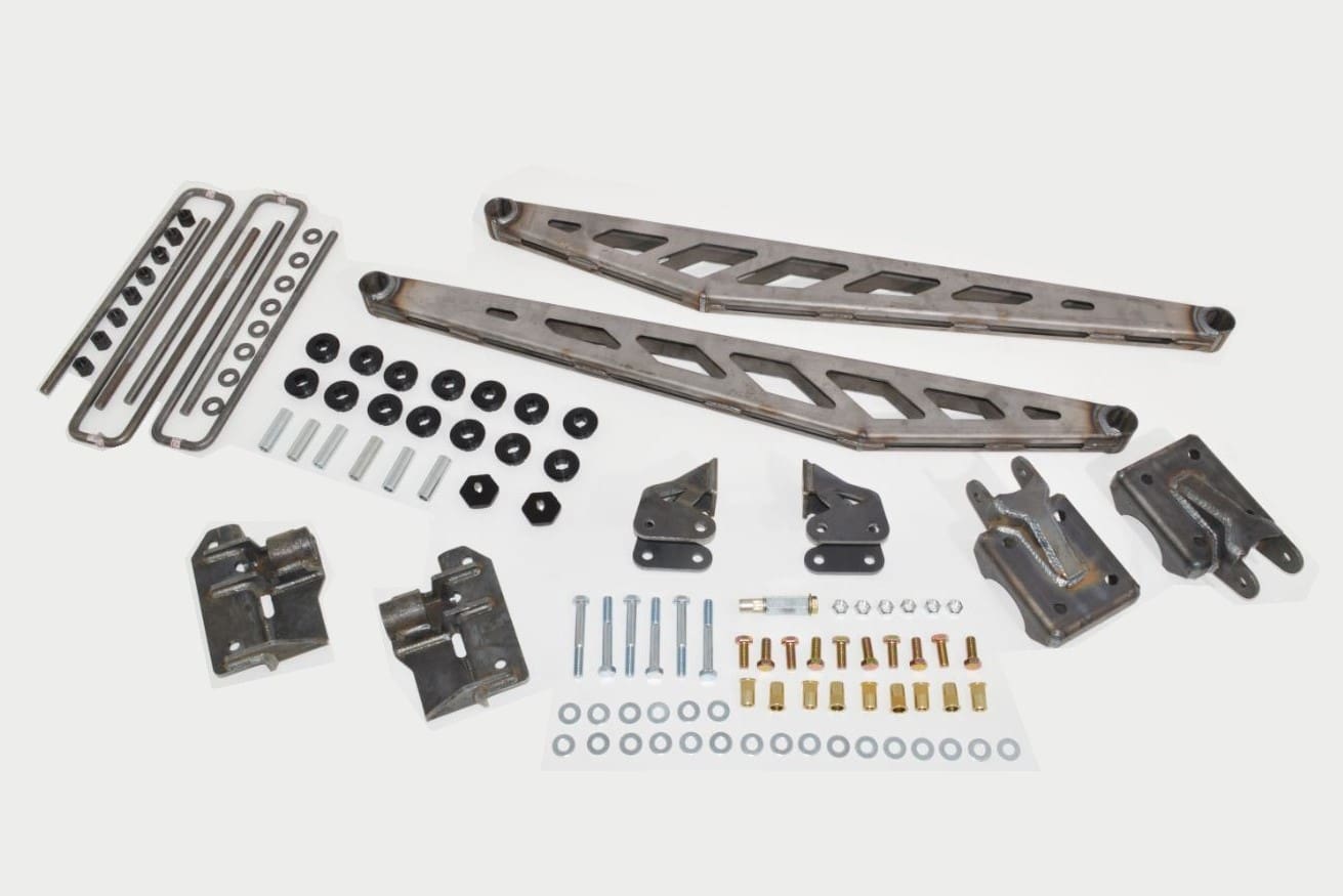Traction Bar Kit 1999-2013 Silverado/Sierra 1500 Raw Finish