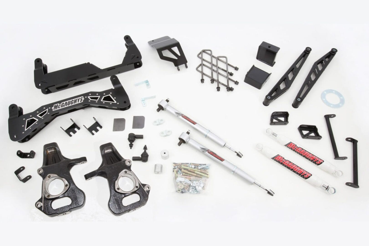 7-9 Inch Premium Lift Kit S/S Black 2007-2013 Silverado/Sierra 1500 2WD