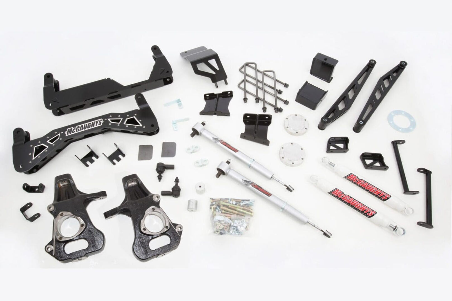 7-9 Inch Premium Lift Kit S/S Black 2007-2013 Silverado/Sierra 1500 4WD