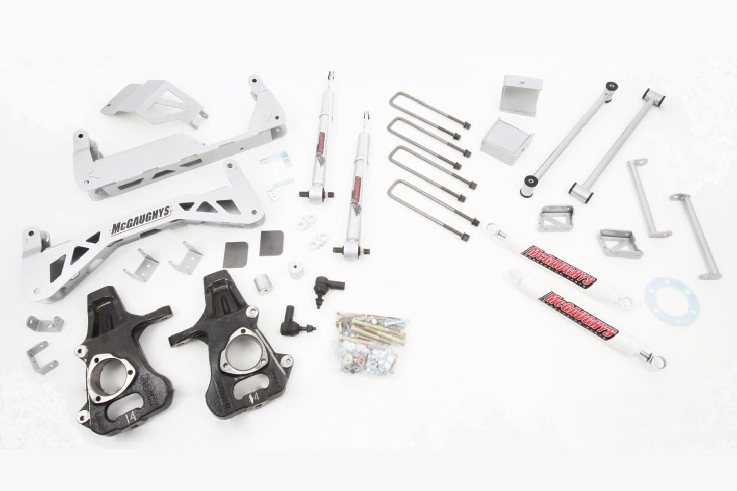 7-9 Inch Premium Lift Kit 2014-2016 Silverado/Sierra 1500 with Cast Steel Control Arms 2WD
