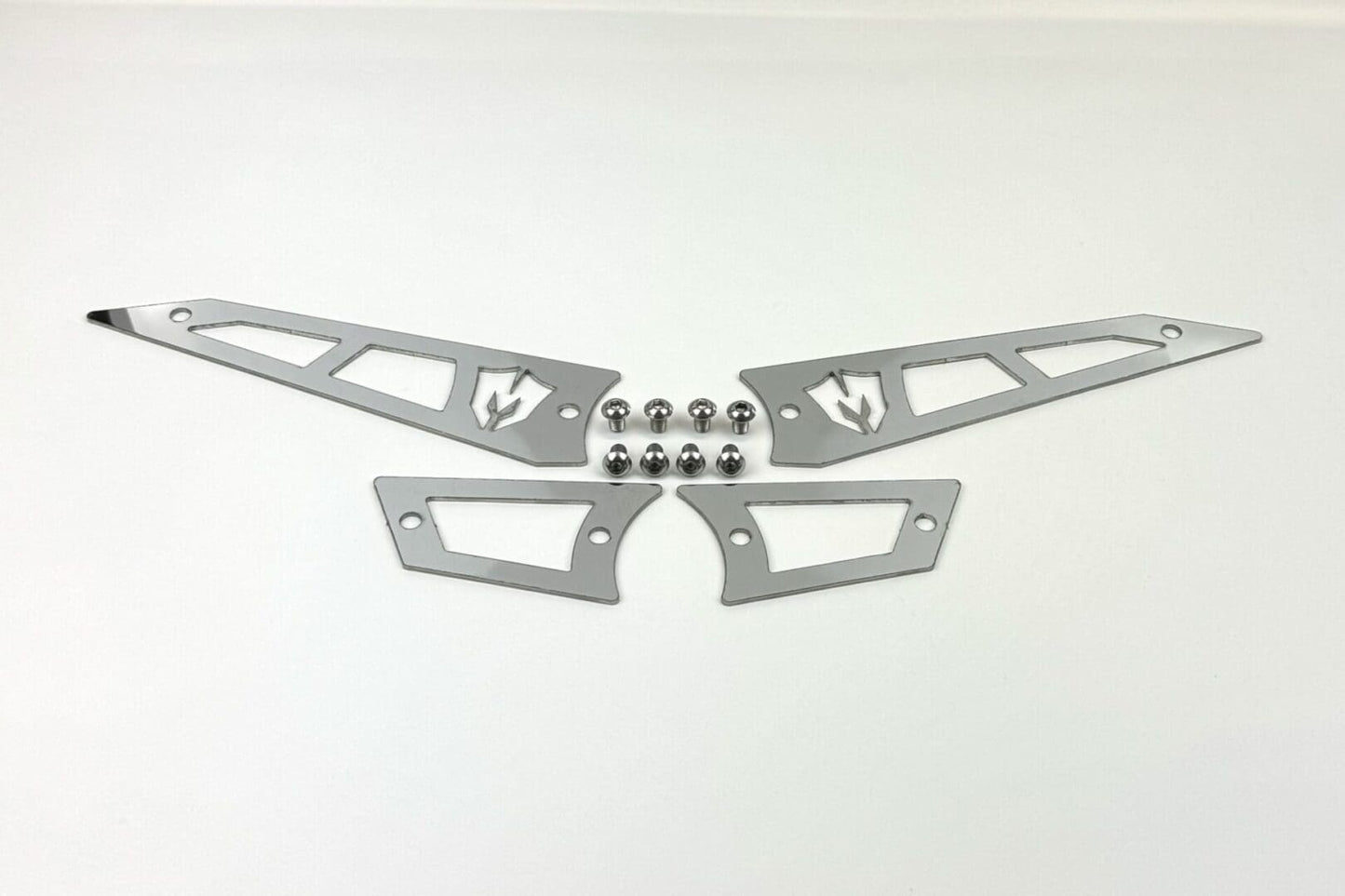Replacement Stainless Steel Badges for Upper Control Arms 2019-2026 Silverado/Sierra 1500