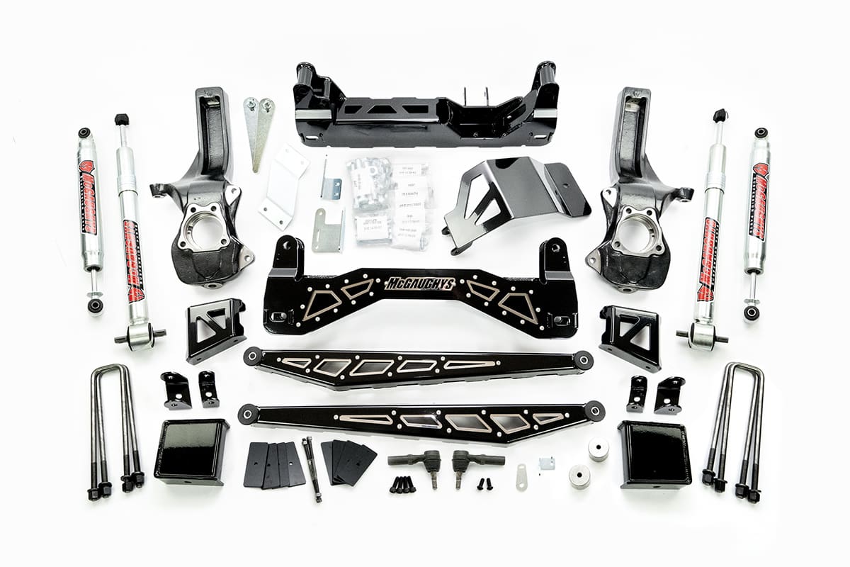 7-9 Inch Premium Lift Kit 2019-2026 Silverado/Sierra 1500 2WD