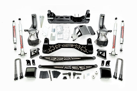 7-9 Inch Premium Lift Kit 2019-2026 Silverado/Sierra 1500 2WD