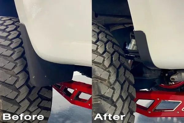 Mud Flap Delete Kit 2019-2026 Chevrolet Silverado 1500