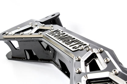 Billet Face Plate fits 7-9 Inch S/S Crossmember 2019-2026 Silverado/Sierra 1500 Black