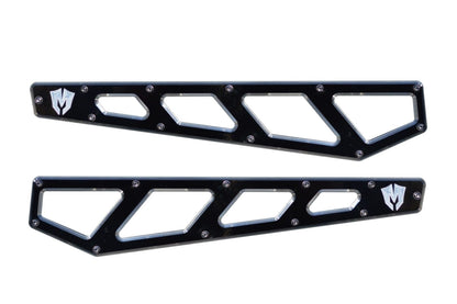 Billet Face Plates fits Radius Arms 2005-2022 Ford F250/F350 for 4 Inch-6 Inch-8 Inch Lift Kits Black