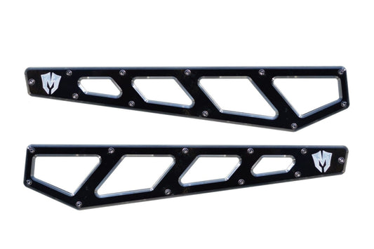 Billet Face Plates fits Radius Arms 2005-2022 Ford F250/F350 for 4 Inch-6 Inch-8 Inch Lift Kits Black