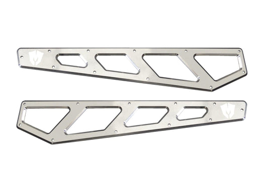 Billet Face Plates for Radius Arms 2005-2022 Ford F250/F350 Raw Finish