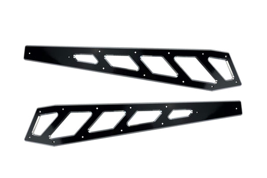 Billet Face Plates fits Radius Arms 2013-2026 Dodge Ram 2500/3500 For 4 Inch and 8 Inch Lift Kits Black