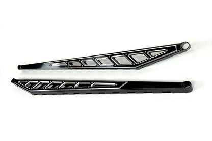 Billet Face Plates fits Traction Bars 2019-2026 Silverado/Sierra 1500 Black