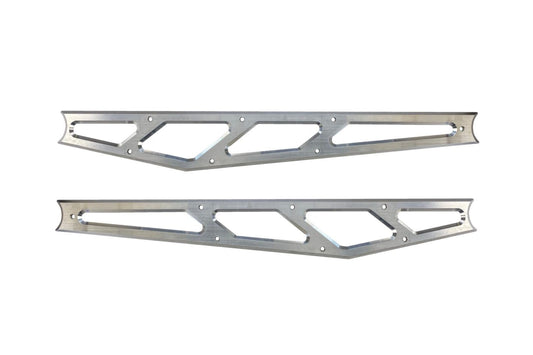 Billet Face Plates for Compression Struts 1999-2018 Silverado/Sierra 1500 Raw Finish