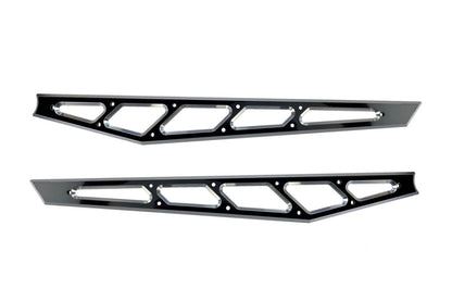 Billet Face Plates fits Compression Struts 2019-2026 Silverado/Sierra 1500 Black