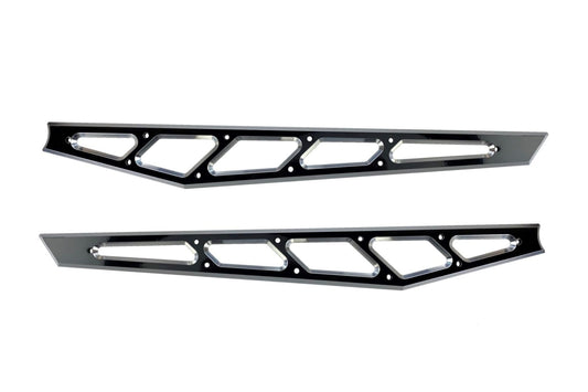 Billet Face Plates fits Compression Struts 2019-2026 Silverado/Sierra 1500 Black
