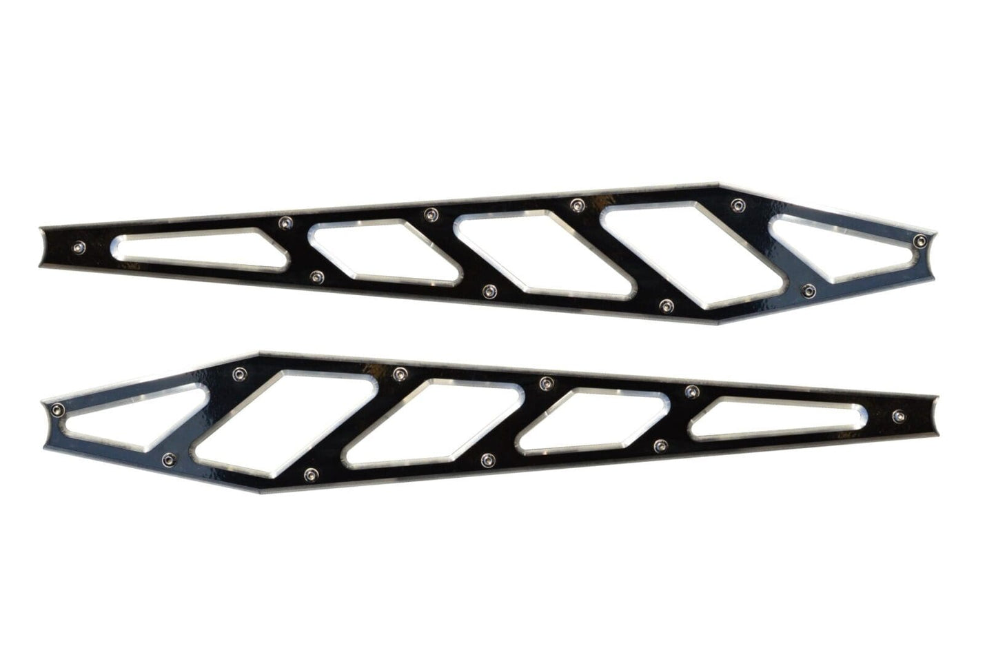 Billet Face Plates fits Compression Struts 2011-2019 Silverado/Sierra 2500/3500 Black