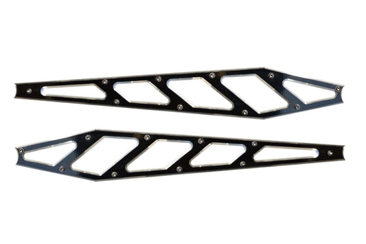 Billet Face Plates fits Compression Struts 2011-2019 Silverado/Sierra 2500/3500 Black