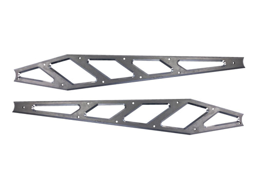 Billet Face Plates for Compression Struts 2011-2019 Silverado/Sierra 2500/3500 Raw Finish
