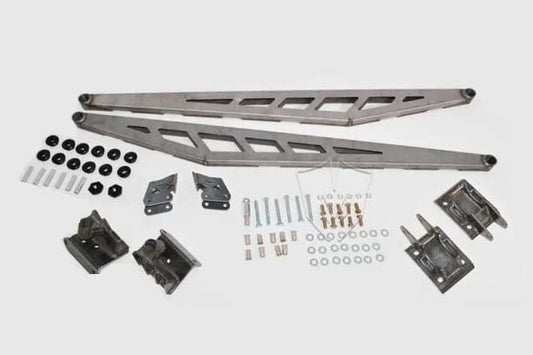 Traction Bar Kit 2002-2010 Silverado/Sierra 2500/3500 Raw Finish
