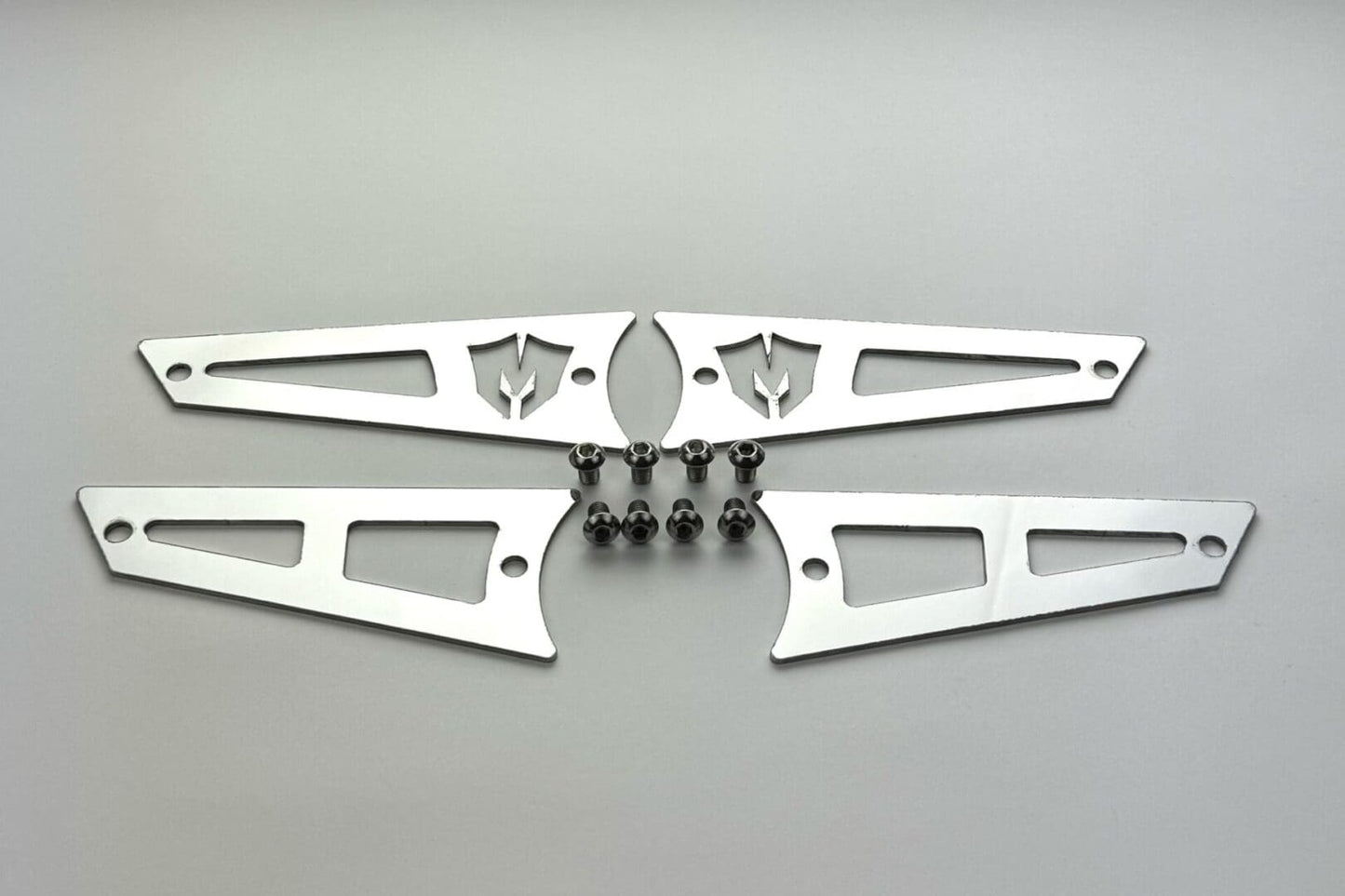Replacement Stainless Steel Badges for Upper Control Arms 2011-2019 Silverado/Sierra 2500/3500