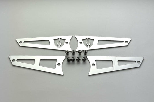 Replacement Stainless Steel Badges for Upper Control Arms 2011-2019 Silverado/Sierra 2500/3500