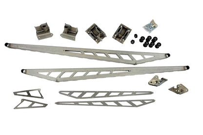 Traction Bar Kit 2020-2026 Silverado/Sierra 3500 Long Bed Raw Finish