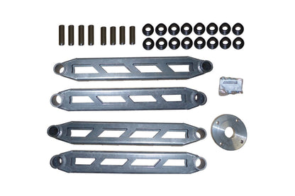 Rear Boxed 4-Link 2014-2026 Dodge Ram 2500 8 and 10 Inch Lift Kits Raw Finish