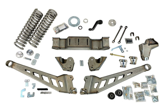 10 Inch Premium Lift Kit with Radius Arms 2019-2024 Dodge Ram 2500 4WD Raw Finish