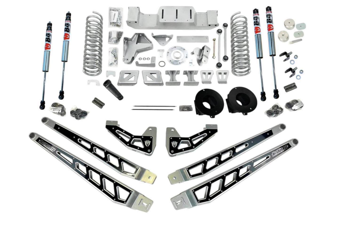 6 Inch Premium Lift Kit 2019-2024 Dodge Ram 2500 4-Link Kit 4WD with Rear Air Suspension