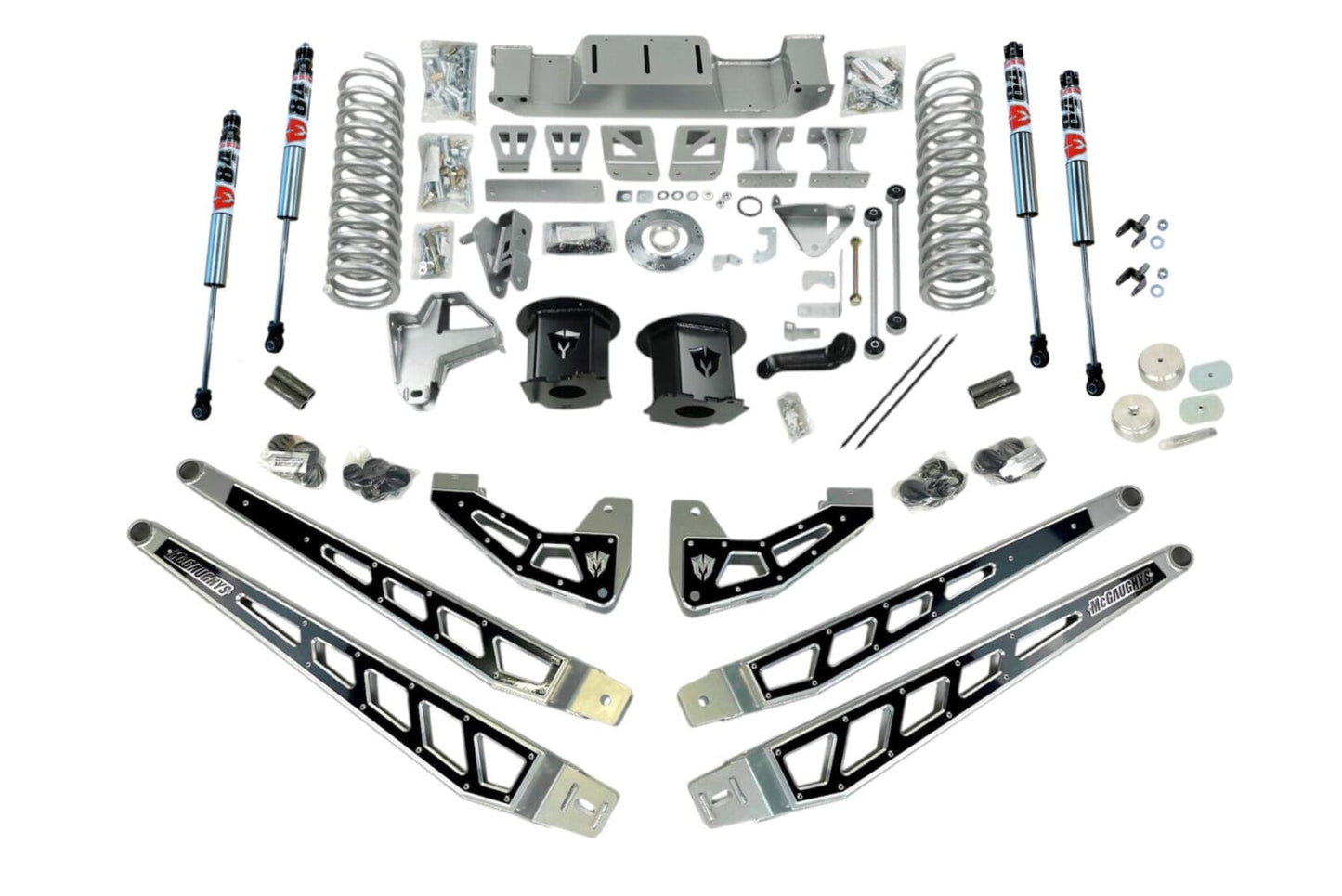 8 Inch Premium Lift Kit 2019-2024 Dodge Ram 2500 4-Link Kit 4WD with Rear Air Suspension