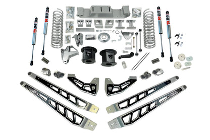 8 Inch Premium Lift Kit 2019-2024 Dodge Ram 2500 4-Link Kit 4WD with Rear Air Suspension