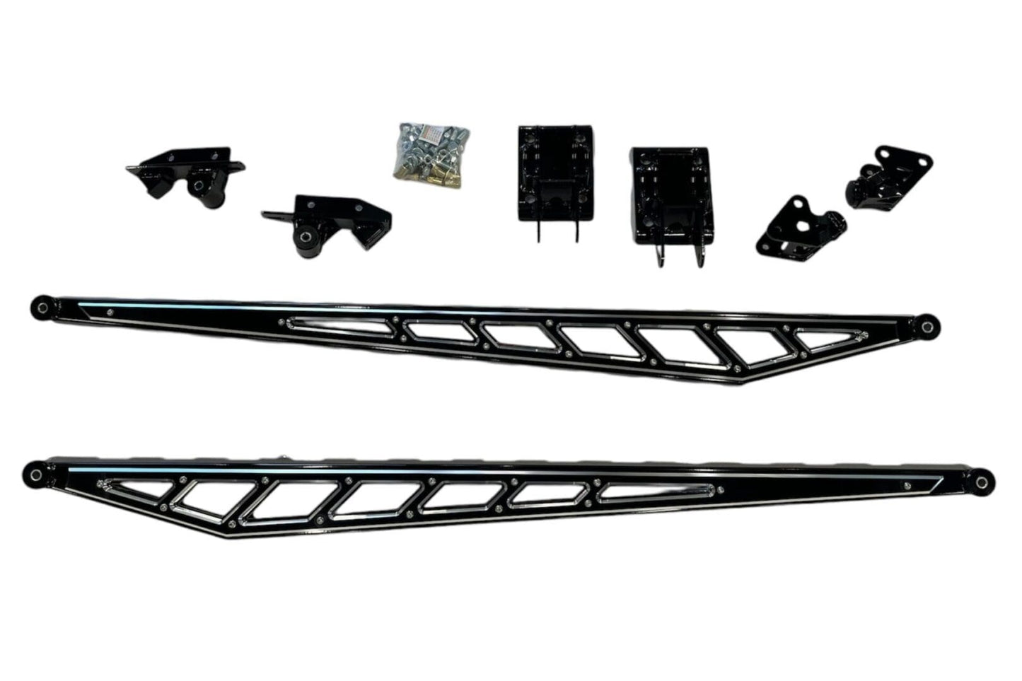 Premium S/S Traction Bar Kit 2023-2026 Ford F-250 4WD Crew Cab Short Bed