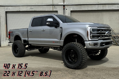 8 Inch Premium S/S Black Lift Kit 2023-2024 Ford F350 4WD