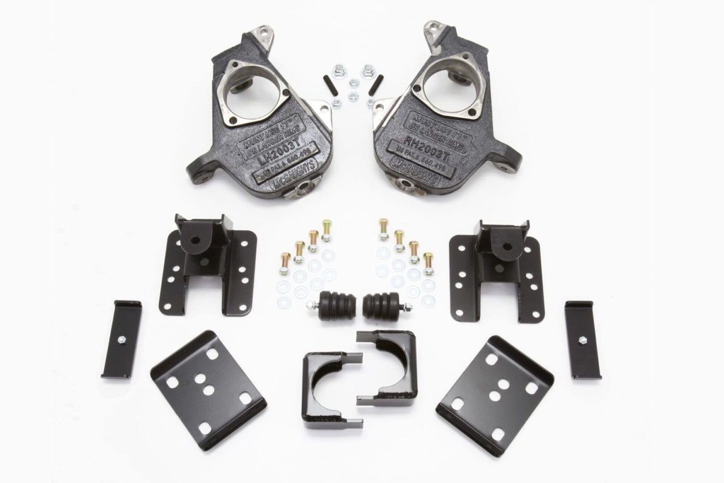 2/4 Inch Spindle/Flip Kit Lowering Kit 1999-2006 Silverado/Sierra 1500 2WD/4WD
