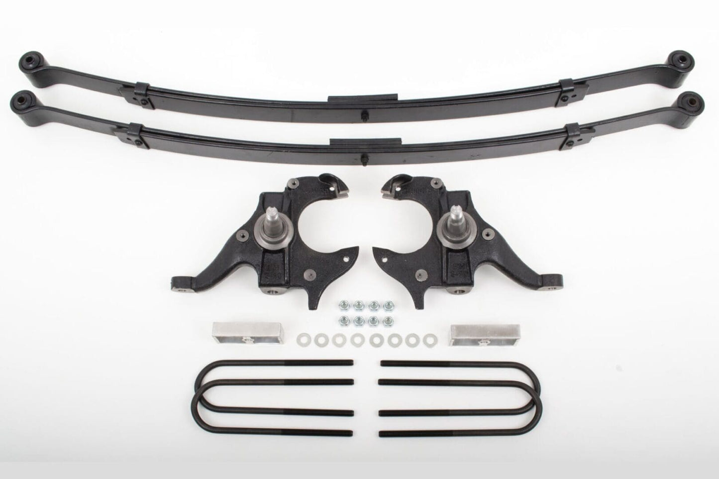 2/4 Inch Spindle/Leaf Spring Lowering Kit 1982-2003 S10/Sonoma 1984-1997 Blazer/Jimmy 2WD