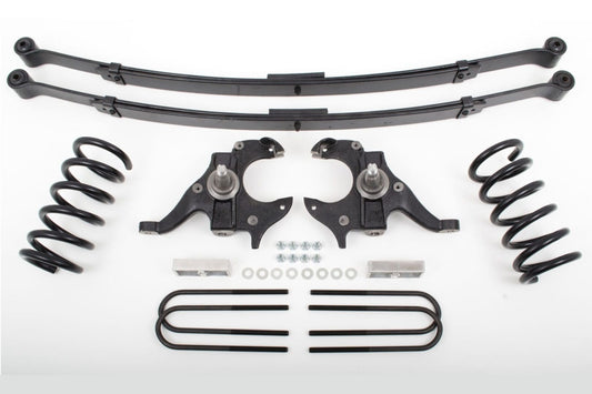 4/4 Inch Spindle/Leaf Spring Lowering Kit 1982-2003 S10/Sonoma 2WD Extended Cab