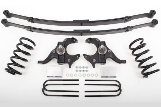 4/6 Inch Spindle/Leaf Spring Lowering Kit 1982-2003 S10/Sonoma 2WD Extended Cab